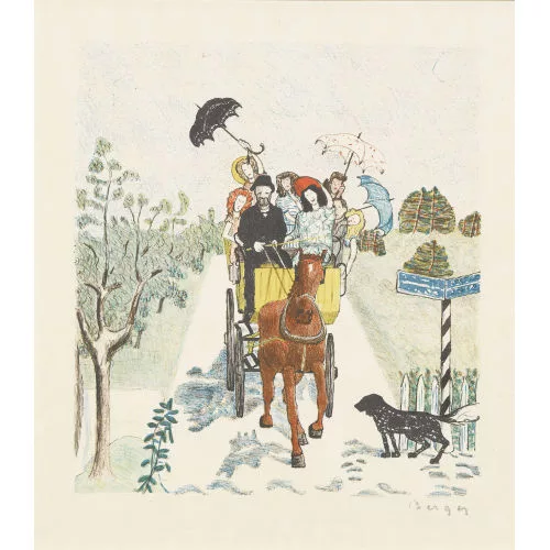 Hans Berger — Kutschenfahrt.