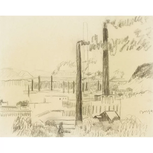 Hans Berger — Industrieszene.