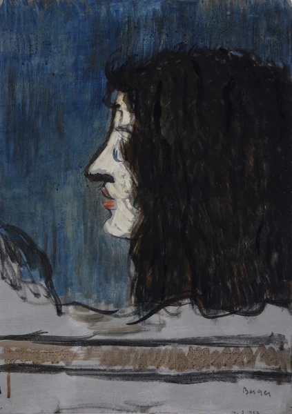 Hans Berger — 7 Zeichnungen: Portrait (4); Landschaft (3), ca. 1930-1962
