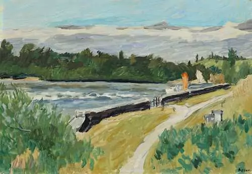 HANS BERGER — Aire-la-Ville, Bord du Rhône et Jura. — Koller Auktionen