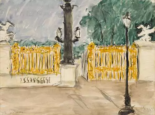 HANS BERGER — Entrée du Parc. — Koller Auktionen
