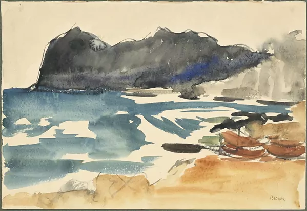 Paysage côtier