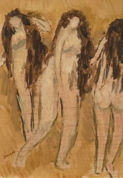 HANS BERGER — Trois femmes debout. — Koller Auktionen