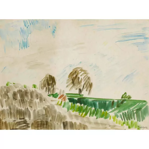 Landschaft mit Bäumen