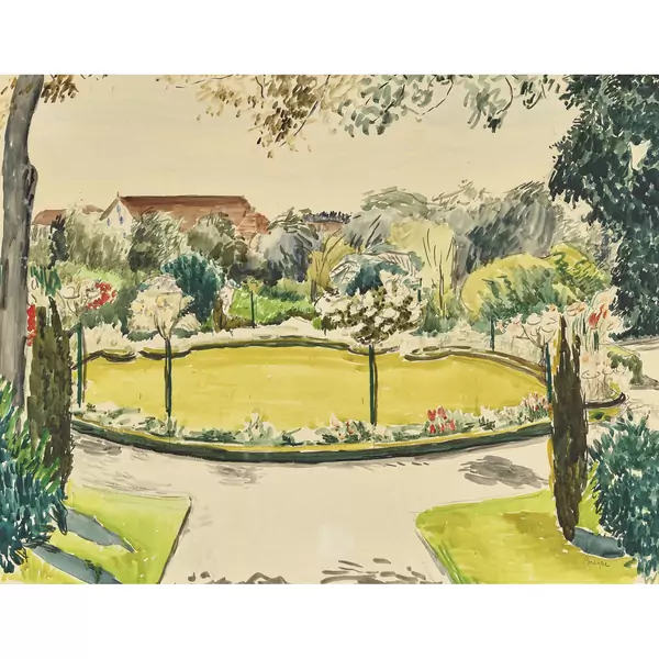 Sommerlicher Park