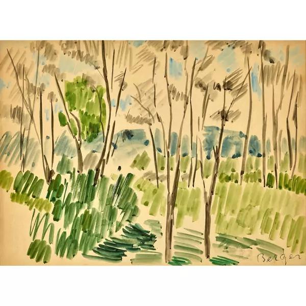 Landschaft mit Bäumen