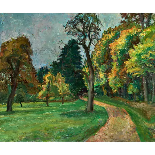 "Herbstliche Parkanlage"