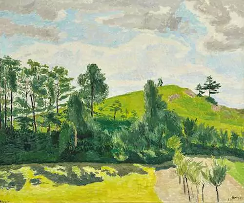 HANS BERGER — La Colline. 1934. — Koller Auktionen