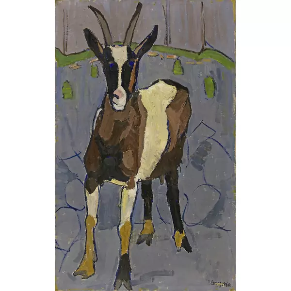 Hans Berger — Ziege — Galerie Kornfeld