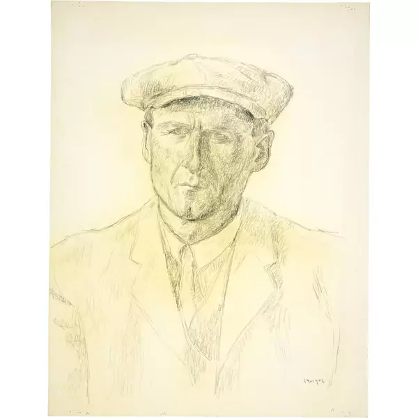 Hans Berger — Selbstbildnis — Galerie Kornfeld