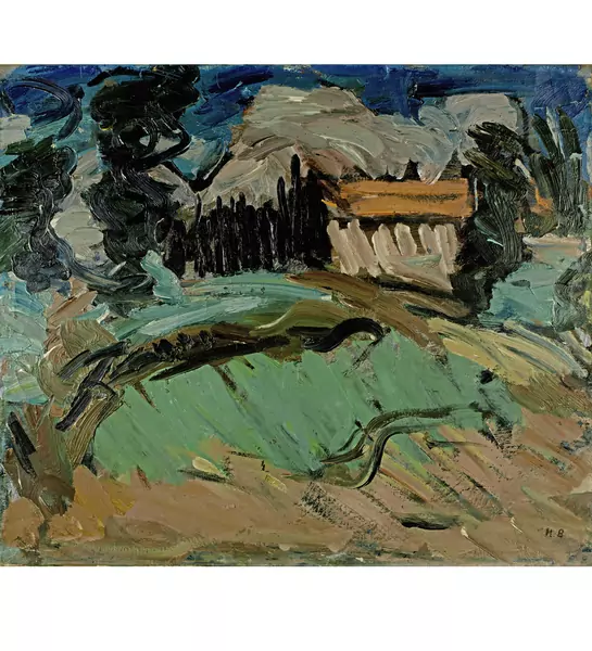 Hans Berger — Paysage de Provence — Galerie Kornfeld