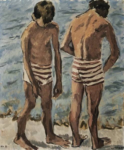 Hans Berger — Badende Knaben, 1920