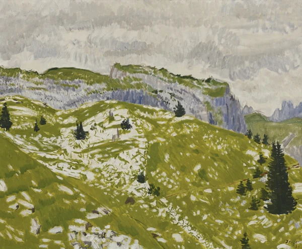 Hans Berger — En montagne, 1934