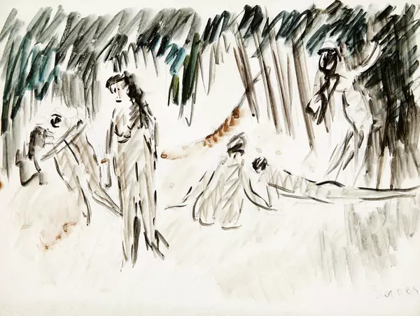 Femmes Nues au Parque