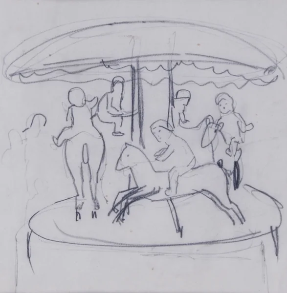 Hans Brühlmann — Entwurf aus "Bilderbuch für die Kinder Schwarzenbach", 1908