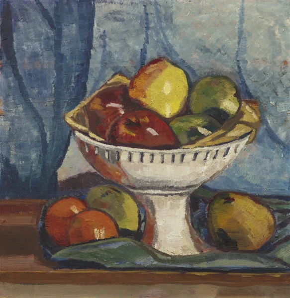 Hans Brühlmann — Äpfel und helle Schale