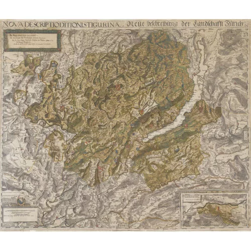 Hans Conrad Gyger — "Nova descriptio ditionis Tigurinae..."