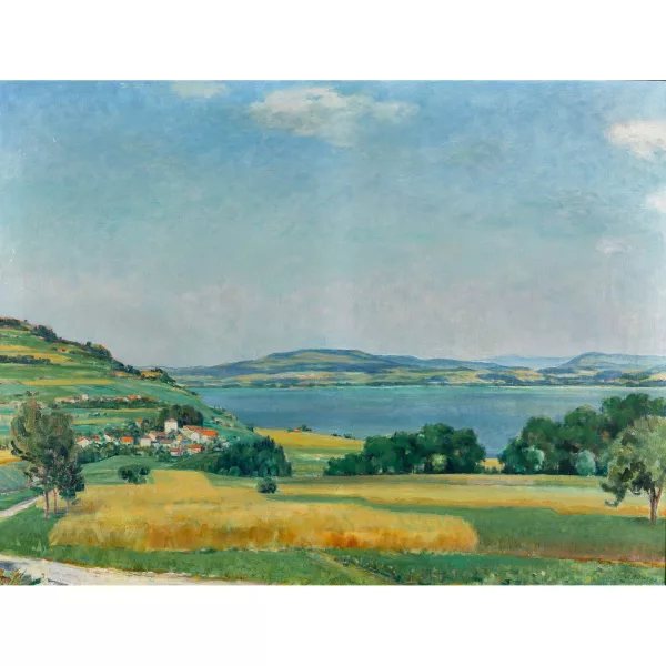 Hans Daepp — "Sommerlandschaft (Vully)".