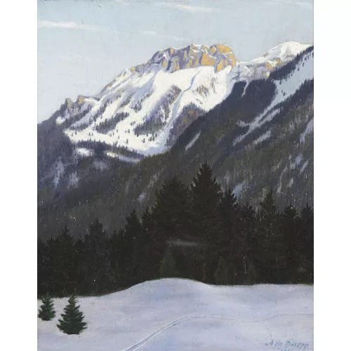 Hans Daepp — "Berg ob Bönigen".