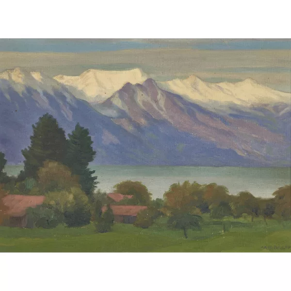 Hans Daepp — Seeuferpartie.
