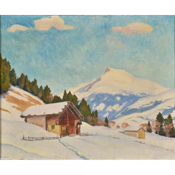 Hans Daepp — "Elsighorn bei Adelboden".