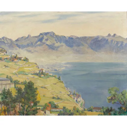 Hans Daepp — "Automne à Chexbres".