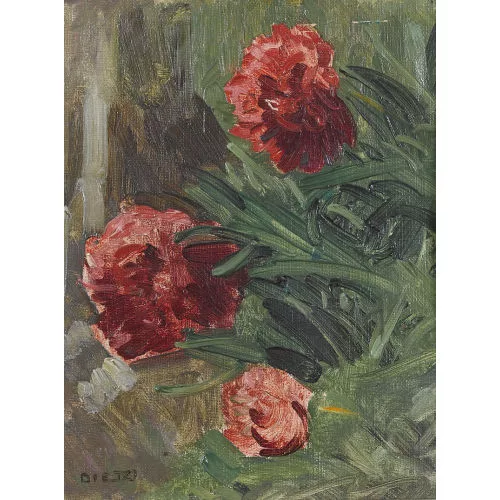 Hans Dietzi — Blumenstillleben.