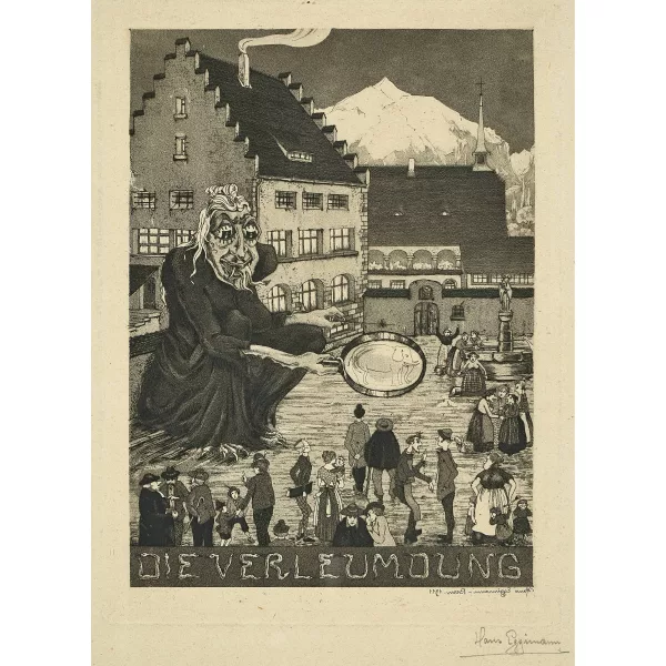 Hans Eggimann — "Die Verleumdung".