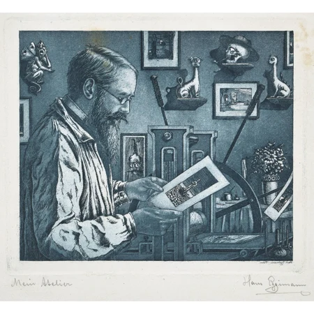 "Mein Atelier"