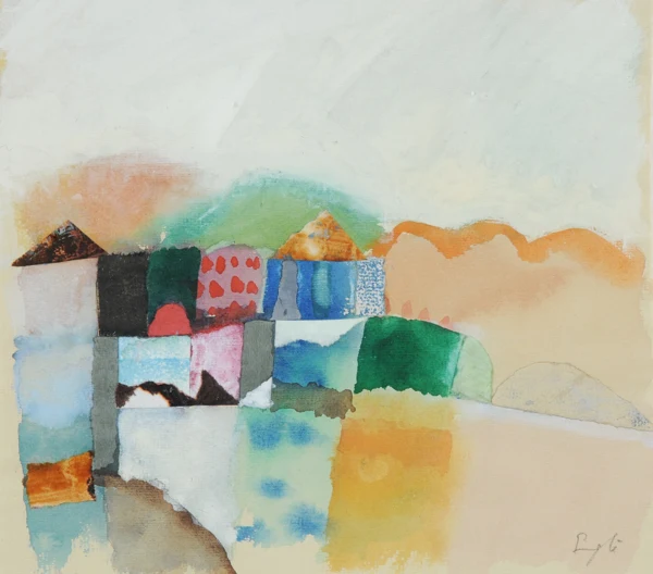 Hans Egli — Landschaft mit Bäumen