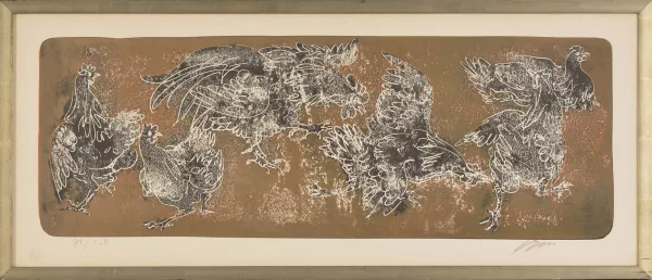 Hans Erni — Querelle de basse-cour