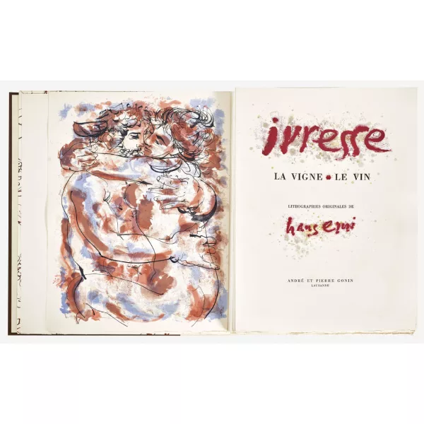 Hans Erni — "Ivresse. La vigne, le vin".