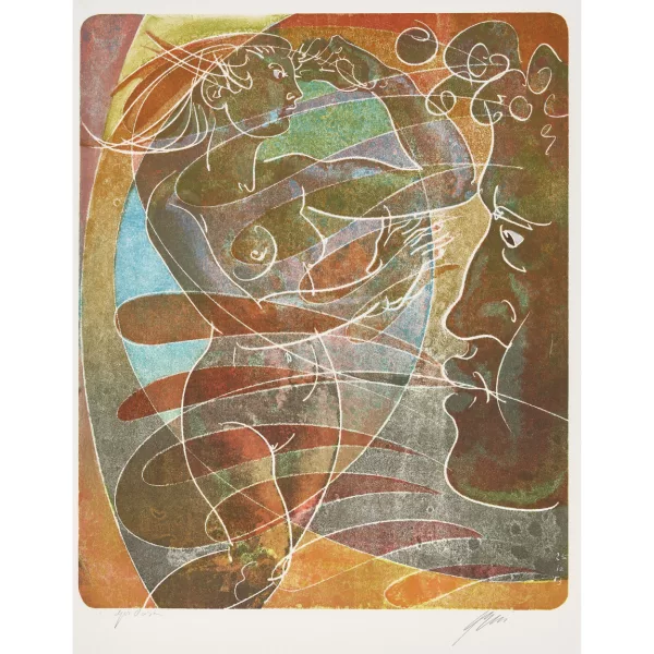 Hans Erni — "Windstoss".