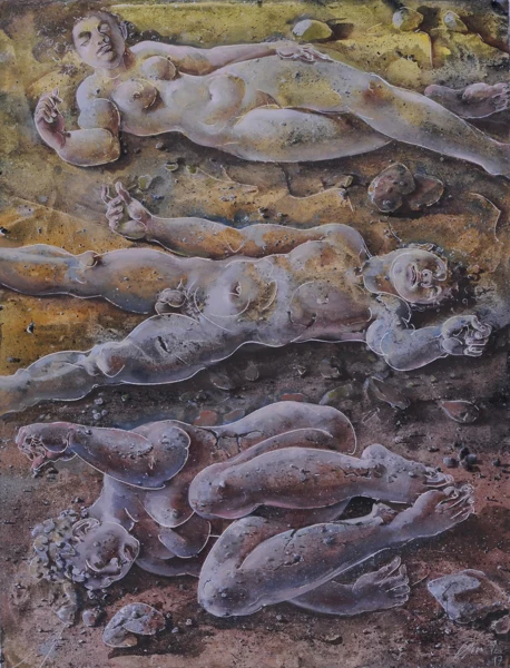 Hans Erni — Earth, 1997