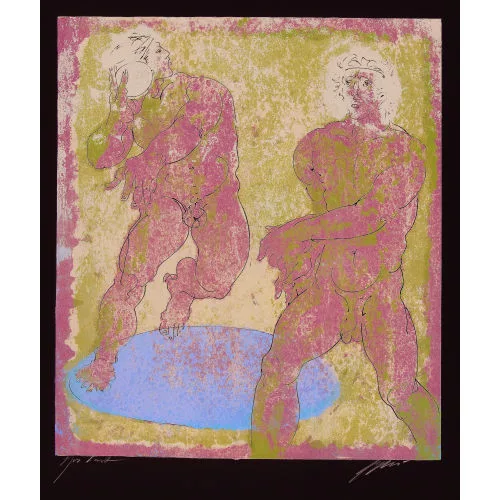 Hans Erni — Kugelstosser.