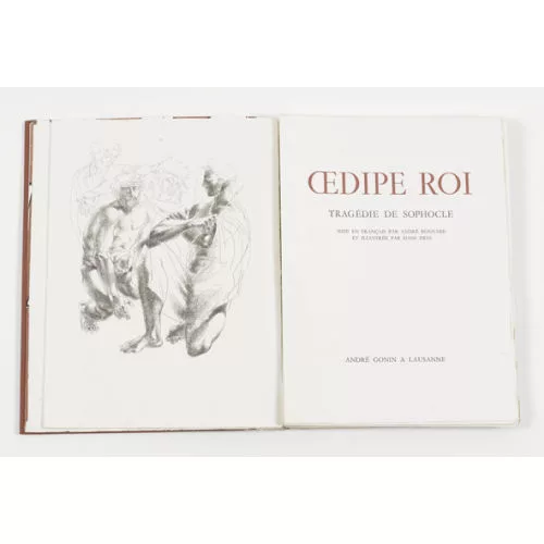 Hans Erni — "Oedipe Roi/Tragédie de Sophocle".