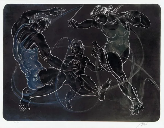 Hans Erni — Gymnaestrada, 1984