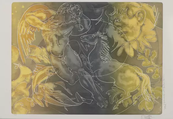 Hans ERNI (1909-2015), "Zusammenspiel der Elemente", lithographie — DognyAuction