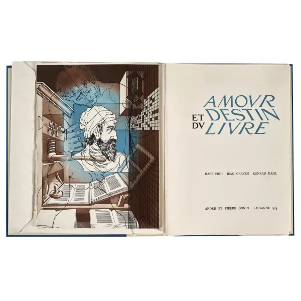 Hans Erni — Jean Graven: "Amour et Destin du Livre".
