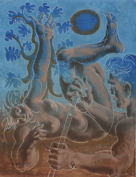 Hans Erni — Danae, 1979