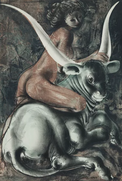 Hans Erni — Hans Erni (1909), L'enlèvement d'Europe, suite de 3