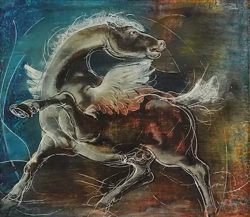 HANS ERNI — Pegasus. 1970. — Koller Auktionen