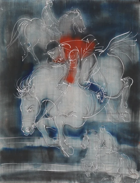 Hans Erni — Jockey, 1983