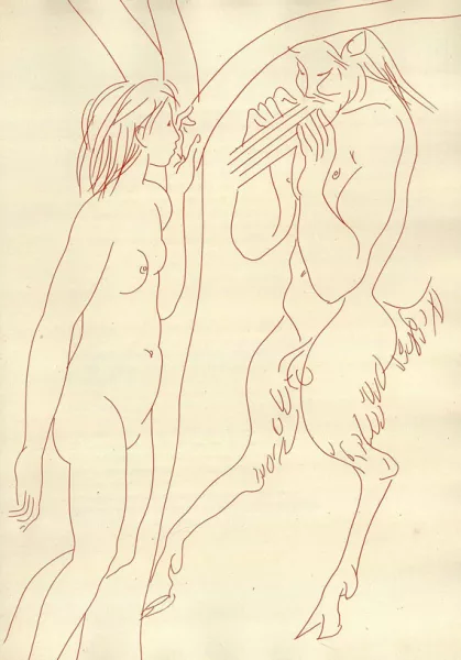 Hans Erni — Bucoliques de Virgile.