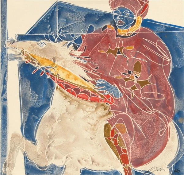 Hans Erni — Reiter, 1966