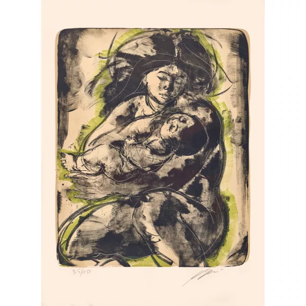 Hans Erni — "Mutter und Kind".