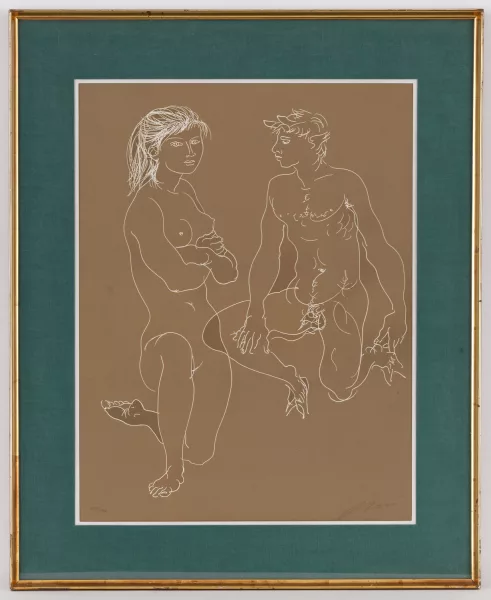 Hans Erni — Couple,