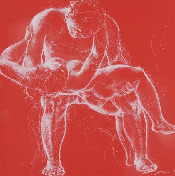 Hans Erni — Liebespaar