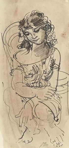 Femme assise