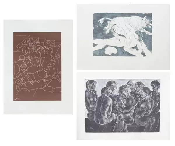 Hans ERNI (1909-2015), ensemble de 13 lithographies — DognyAuction